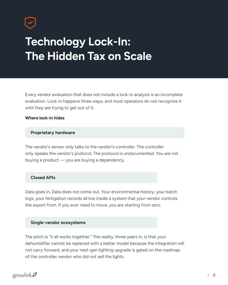Technology Lock-In — the hidden tax on scale