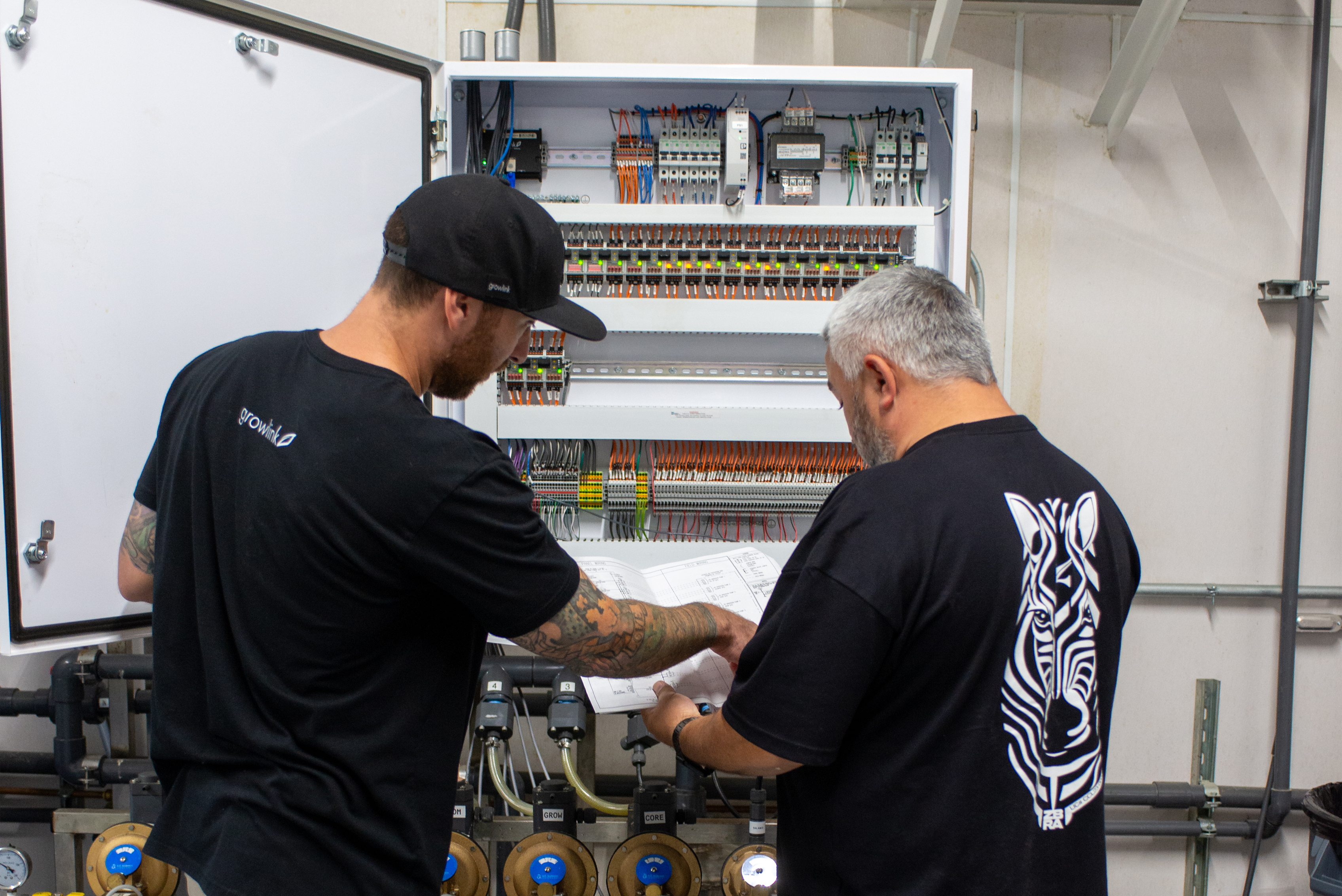 Growlink enterprise panel support